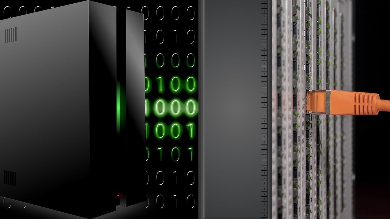 server room data center no logo