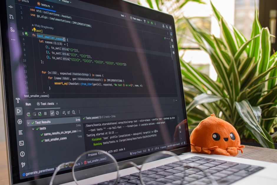 mobile app code debugging workspace