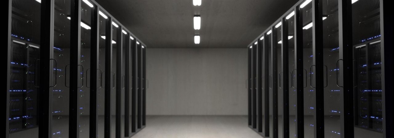 network gateway server rack data center infrastructure no logo