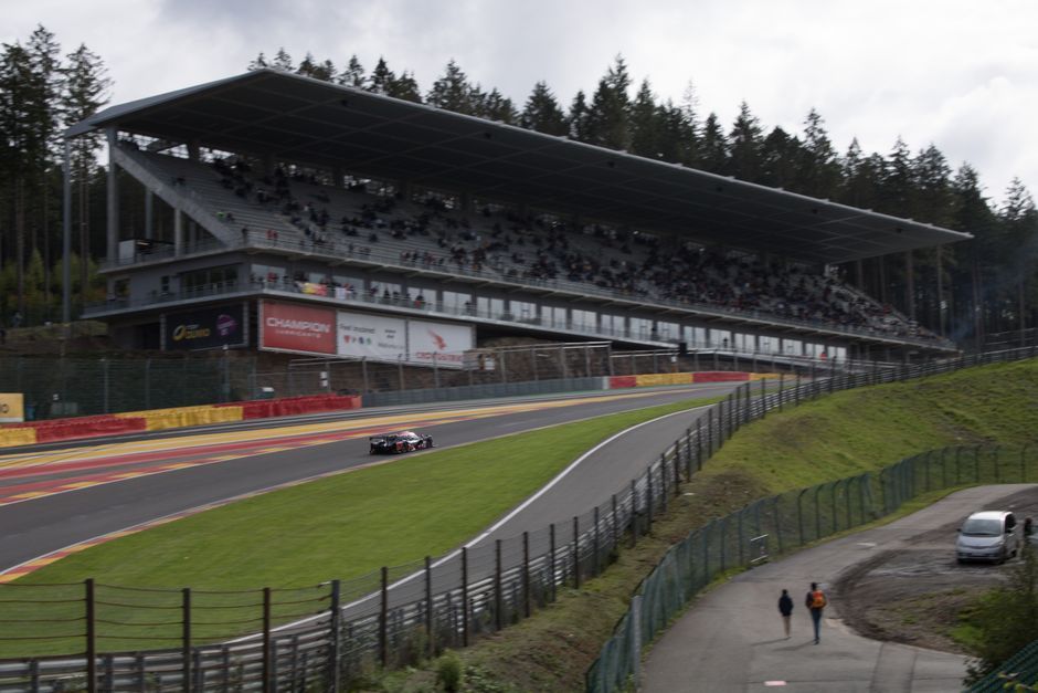 Spa Francorchamps F1 race car track