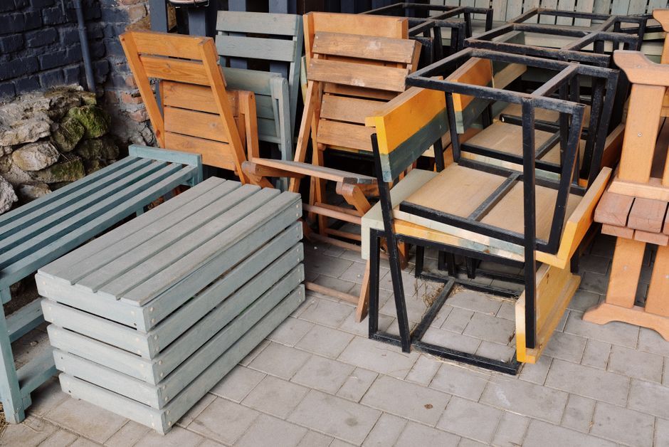 recycled materials furniture design
