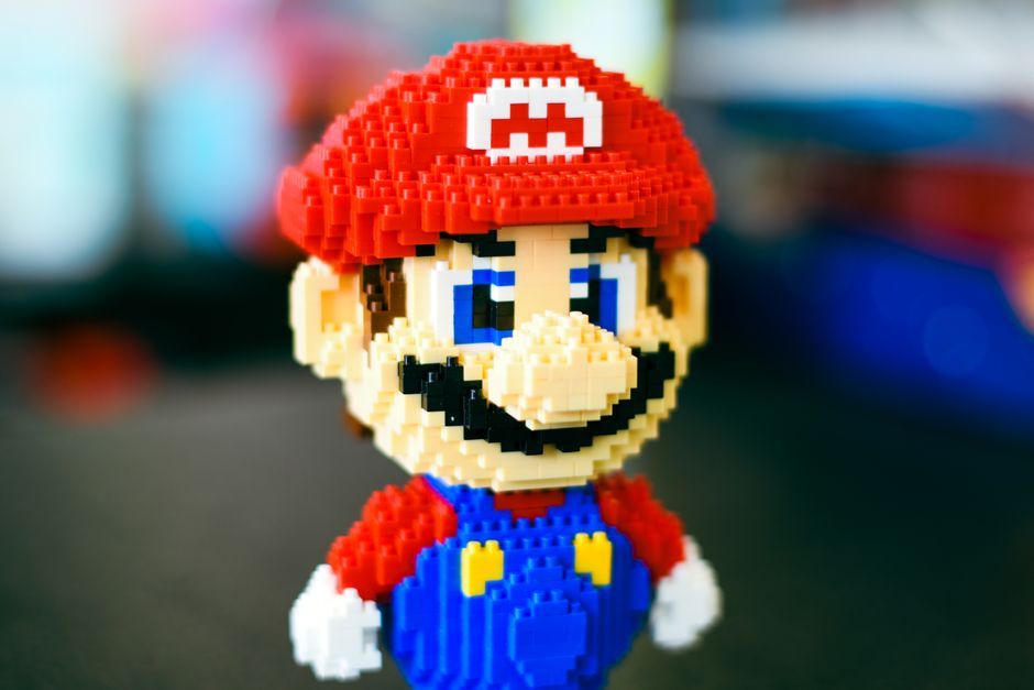 lego mario jumpman barrel mechanism