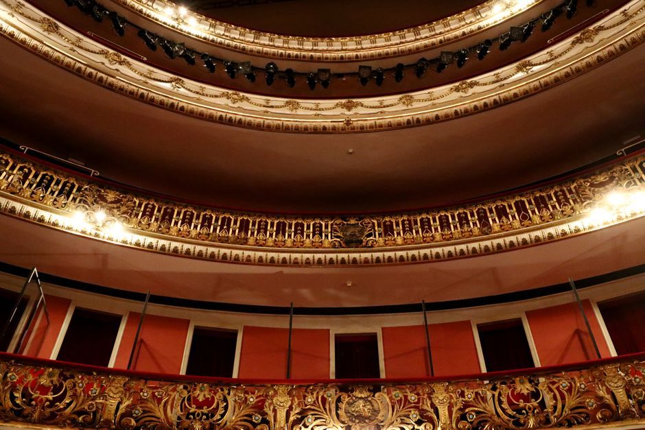 singapore historic theatre ceiling