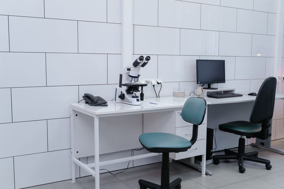 medical research laboratory office