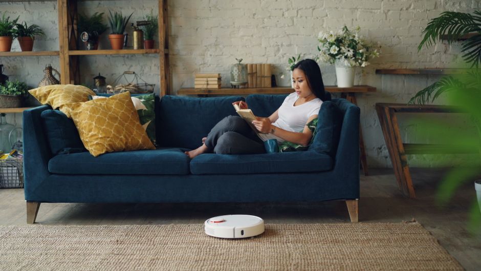 robotic vacuum under furniture