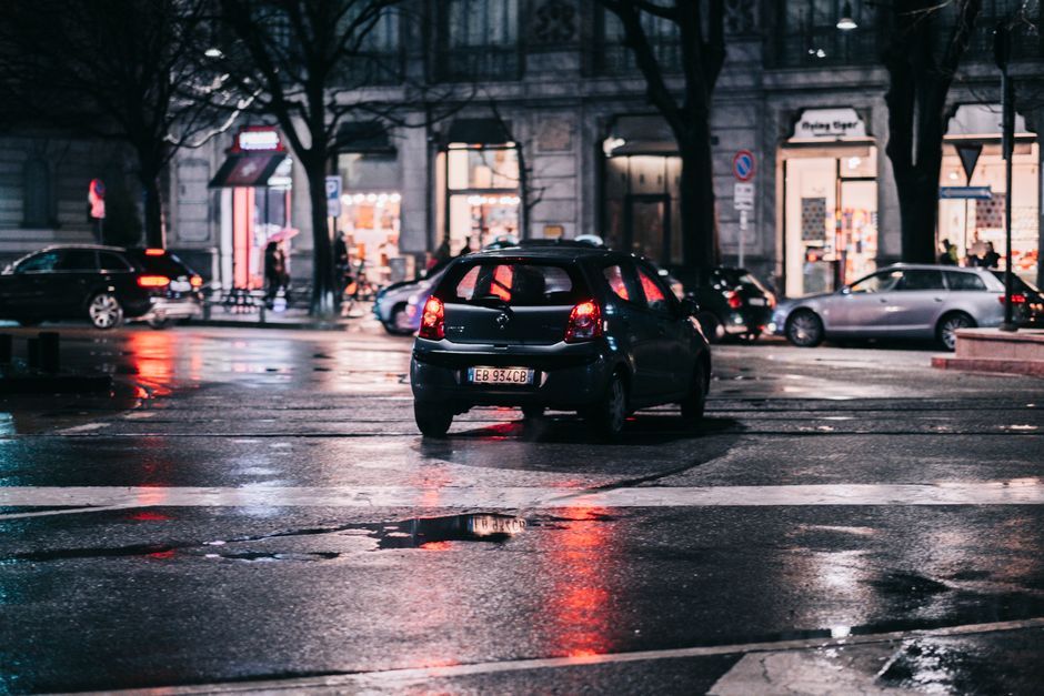 autonomous car street urban environment