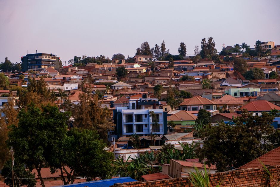 Rwanda landscape hill country outdoor