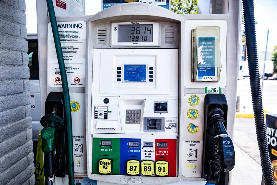 gas station fuel pump digital payment