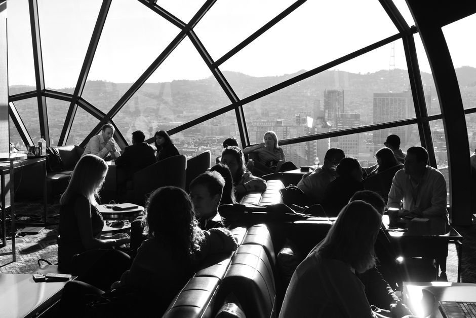 tech networking party rooftop San Francisco