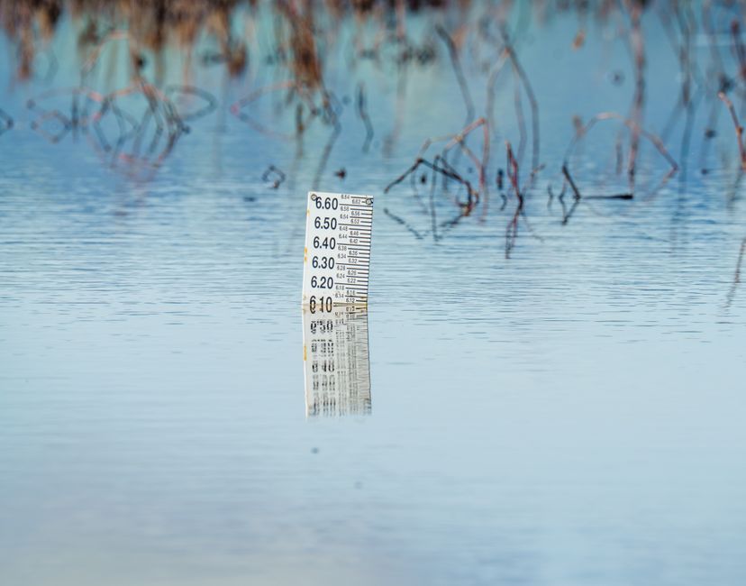 Thailand river water level monitor station