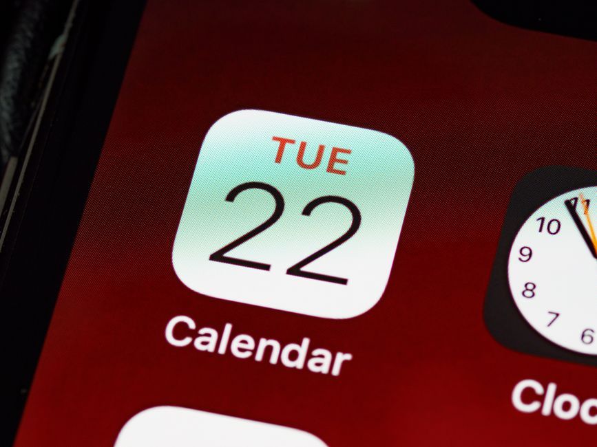digital smart calendar wall display