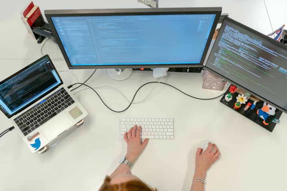 software engineer workspace