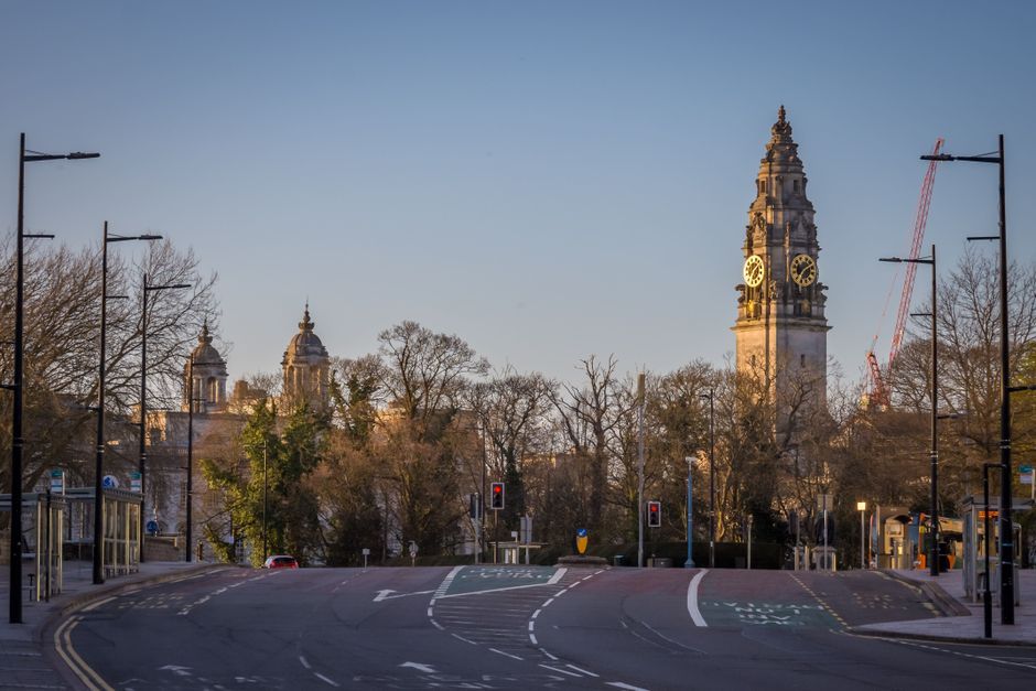 british urban street road landscape no people