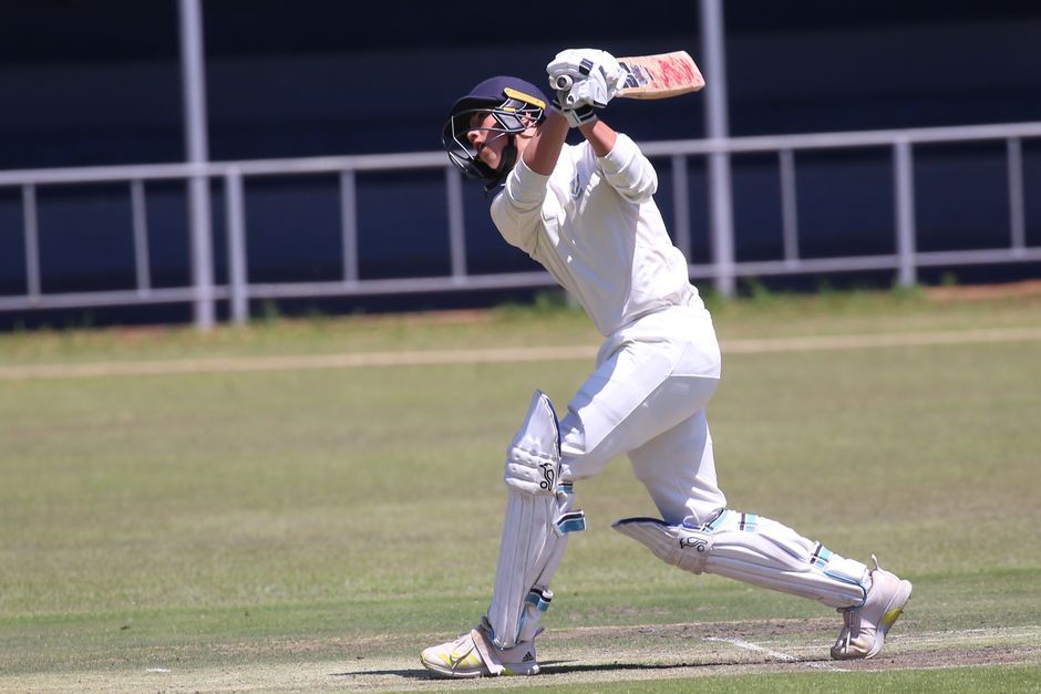 cricket batsman pitch action South Africa