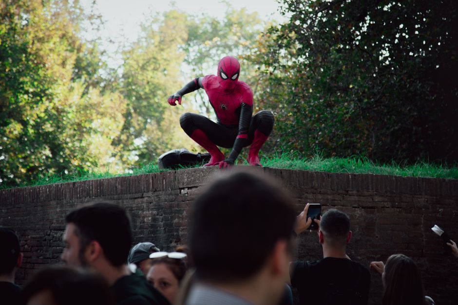 Spider-Man action scene Marvel