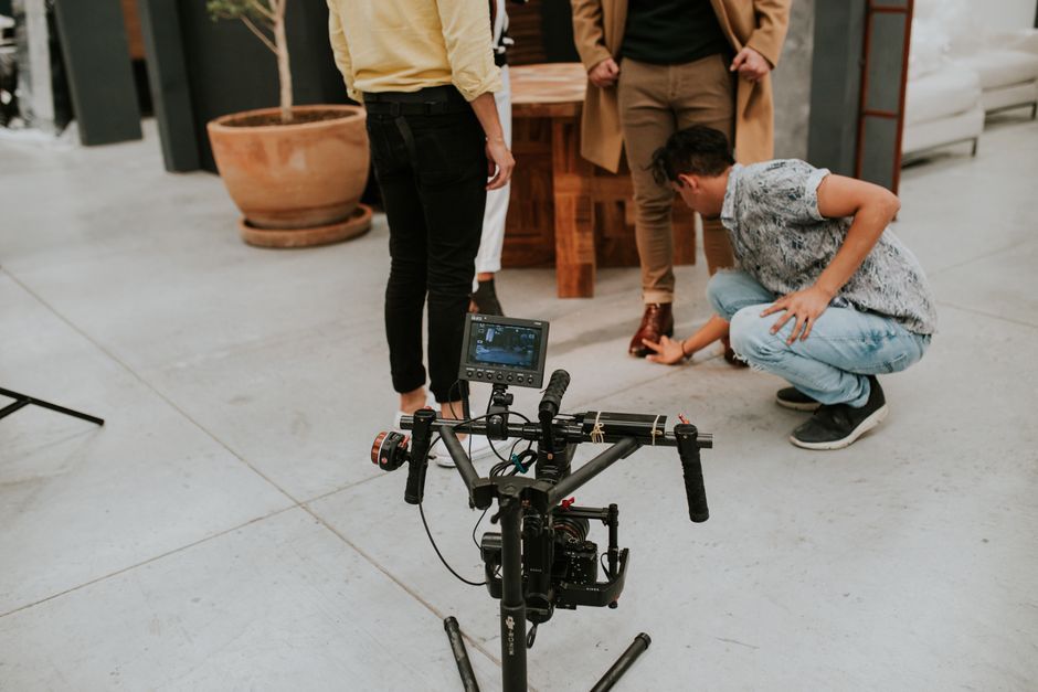 filming set movie production