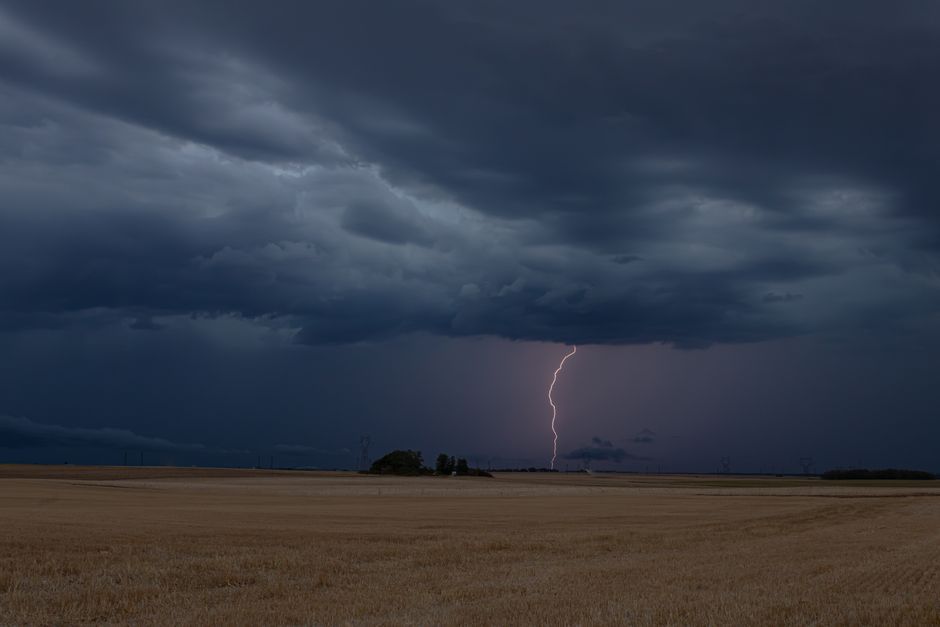 UK storm weather warning cloudy sky landscape