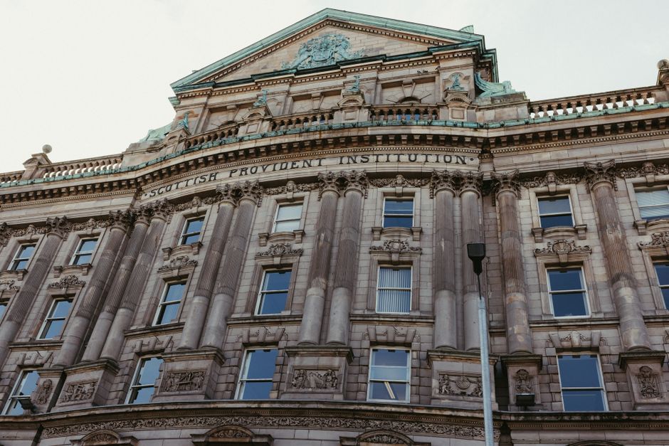 Northern Ireland Belfast government building exterior
