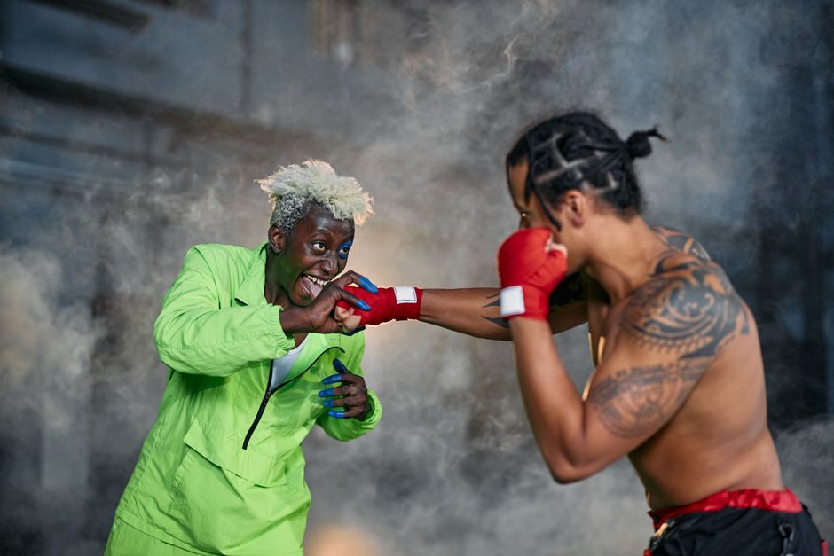 Street Fighter movie action scene Ryu Blanka