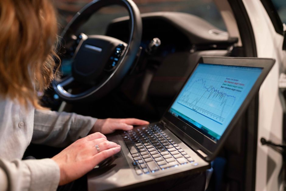 artificial intelligence technology computer screen dashboard