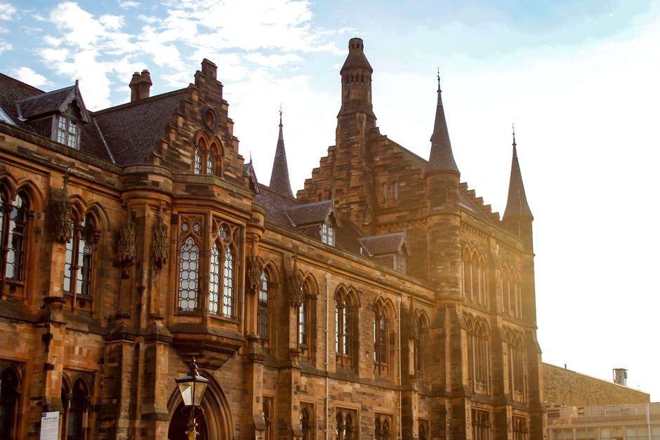 Scotland university campus building exterior