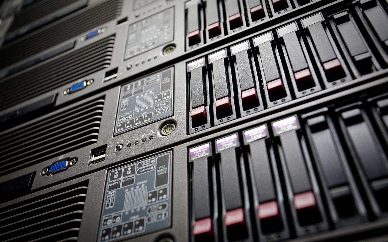cloud computing data center server rack