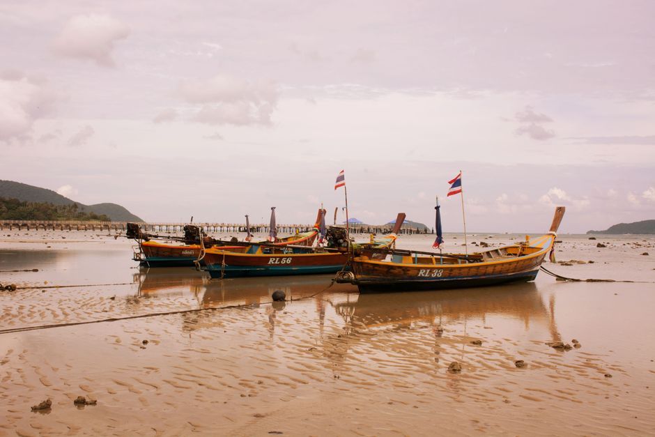 Thailand southern coastal beach travel