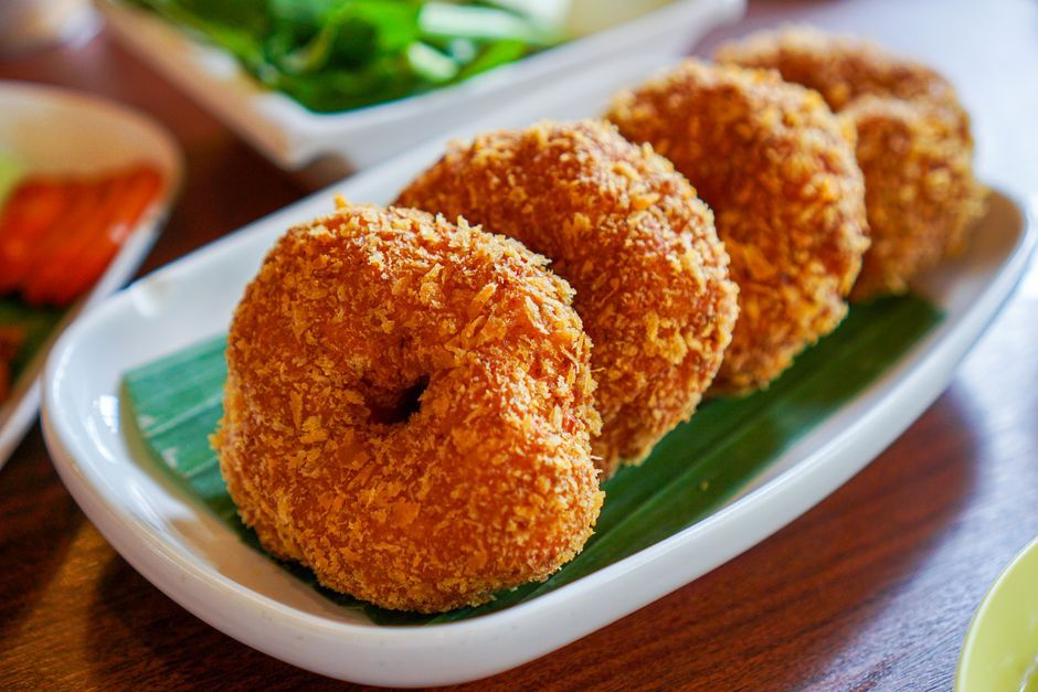 Thai food dish Jakarta restaurant interior