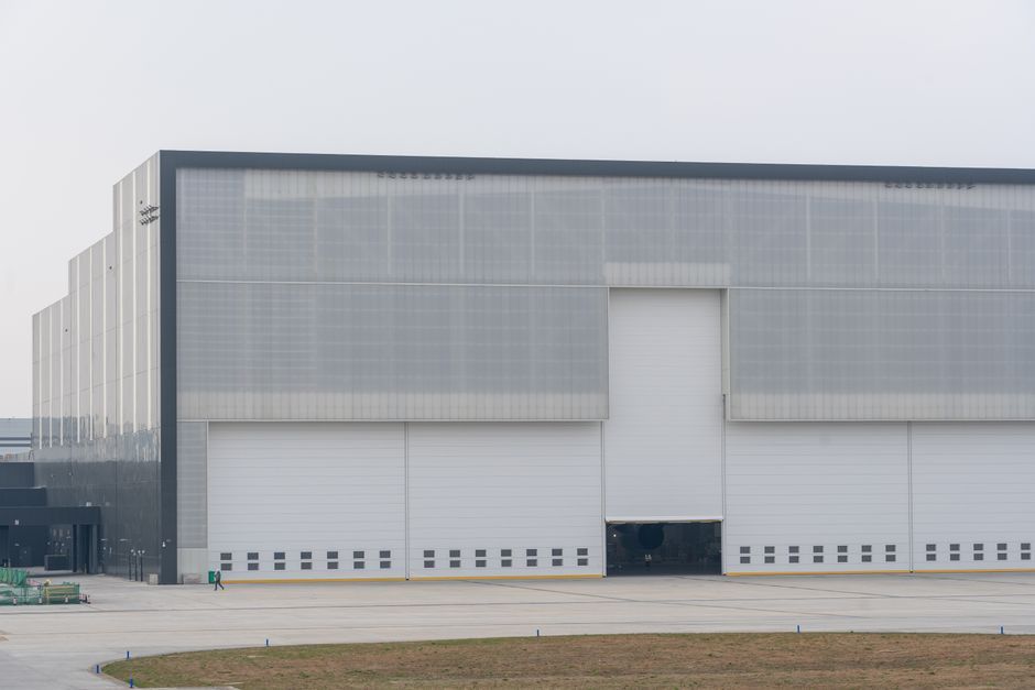 Tesla Giga Texas facility exterior building