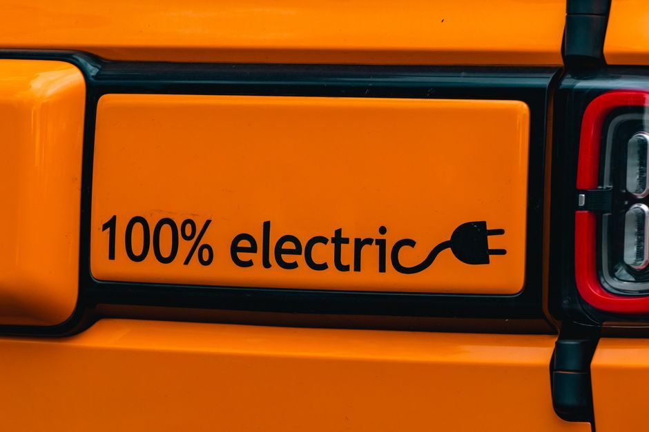 modern electric car exterior design