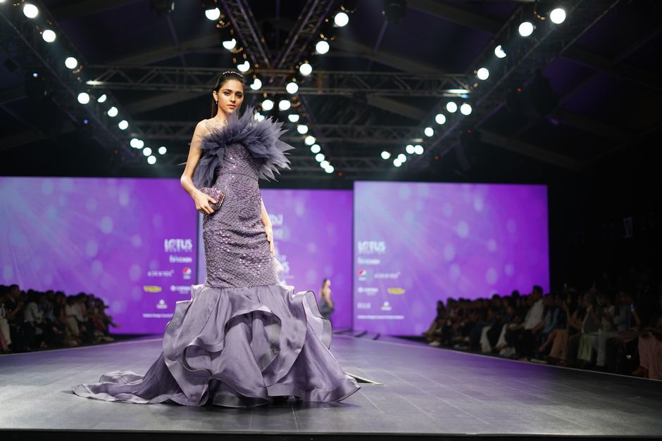 Thai fashion designer runway model Bangkok