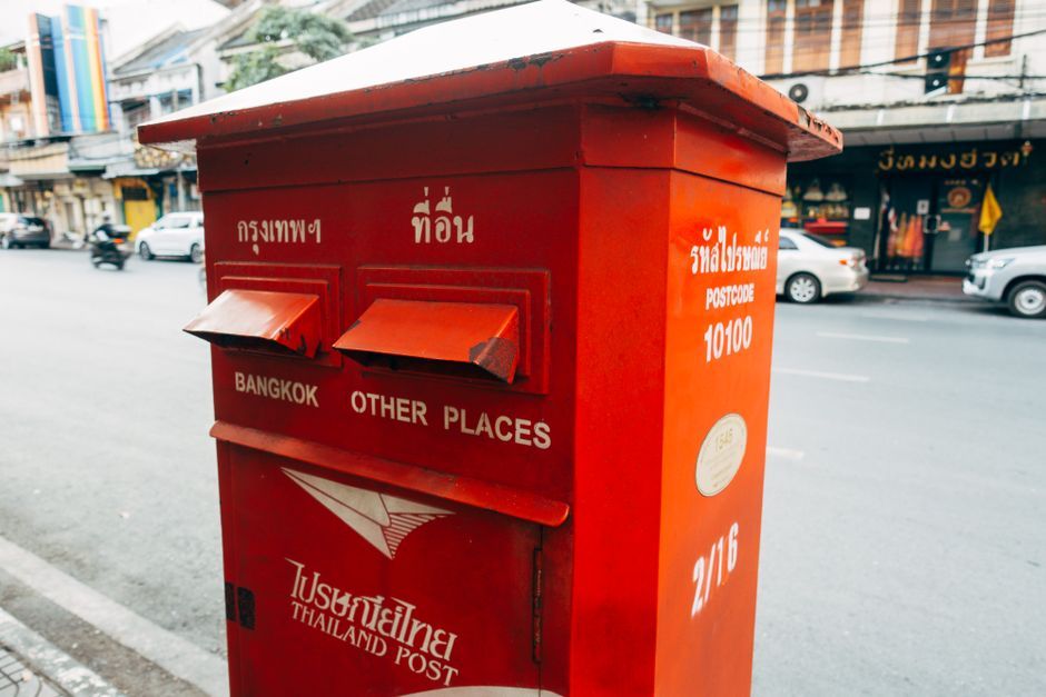 delivery service thailand post