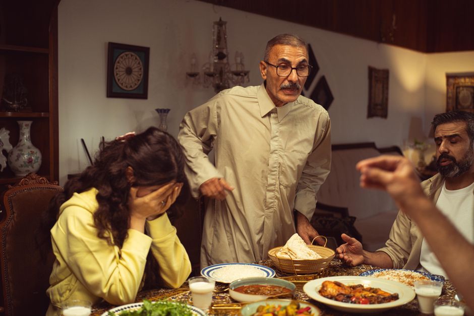 emotional drama television scene