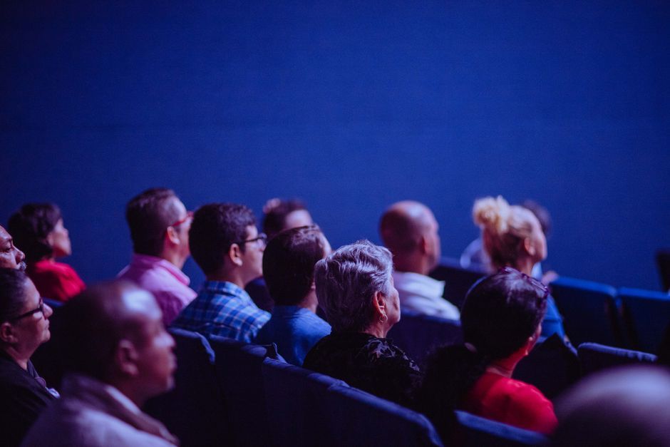 business forum auditorium audience