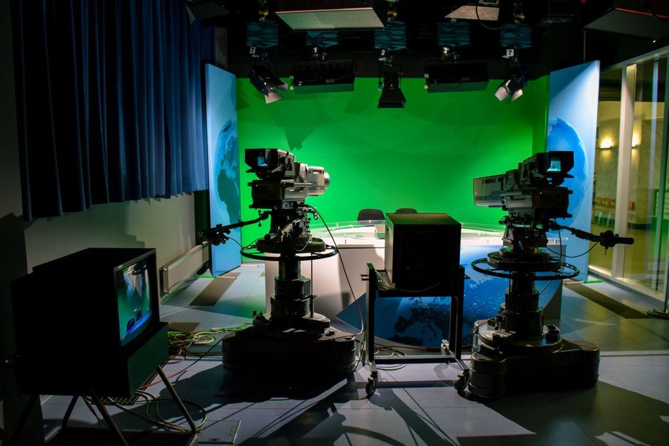 Thailand television broadcasting studio interior