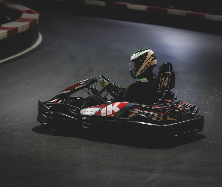 Malaysian race track night racing