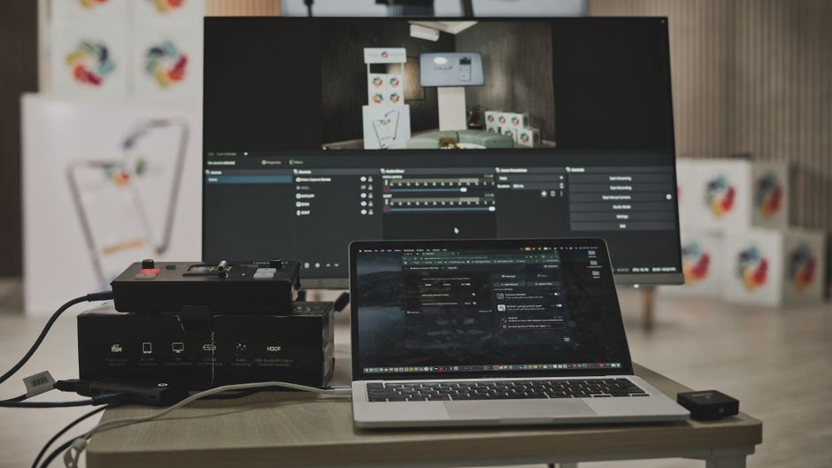 streaming video broadcast interface dashboard