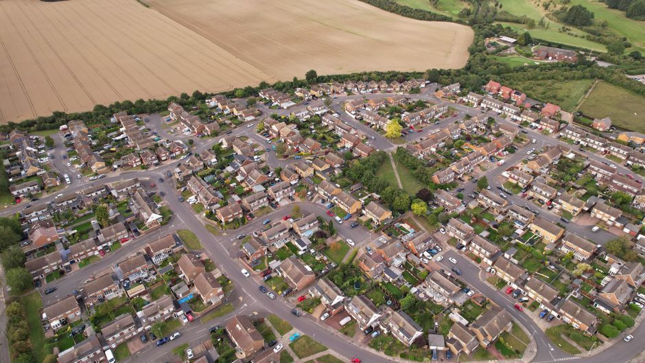 UK housing market residential street residential neighborhood