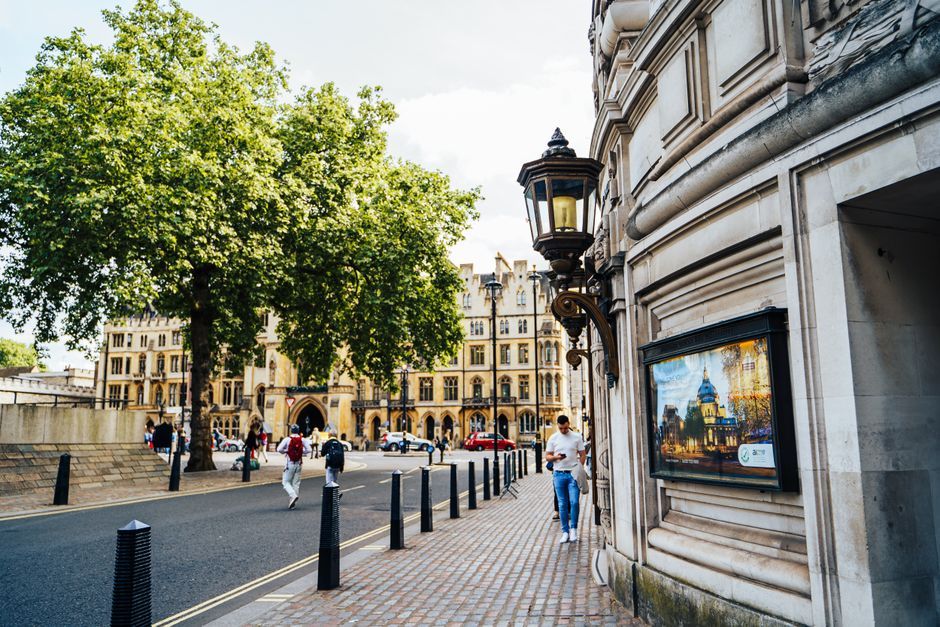 London Westminster street scene