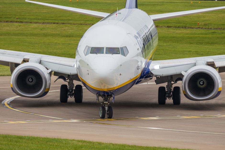 Manchester Airport runway UK travel