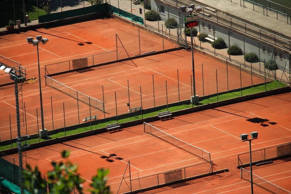 tennis stadium grass court match