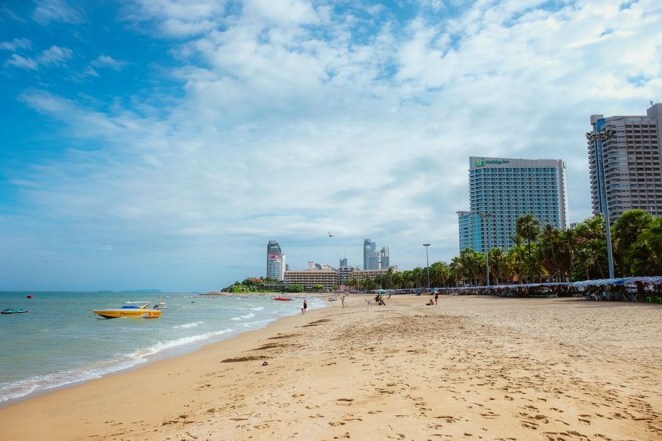 Thailand beach resort tourism Pattaya coast