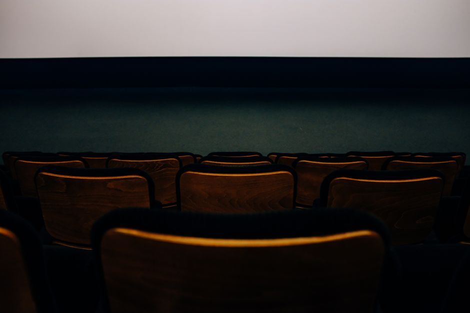 cinema movie theater auditorium screen
