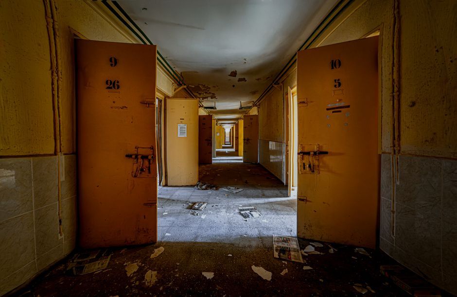 Australia prison cell corridor