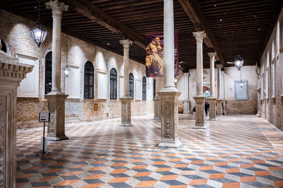Venice Italy historic building interior gallery