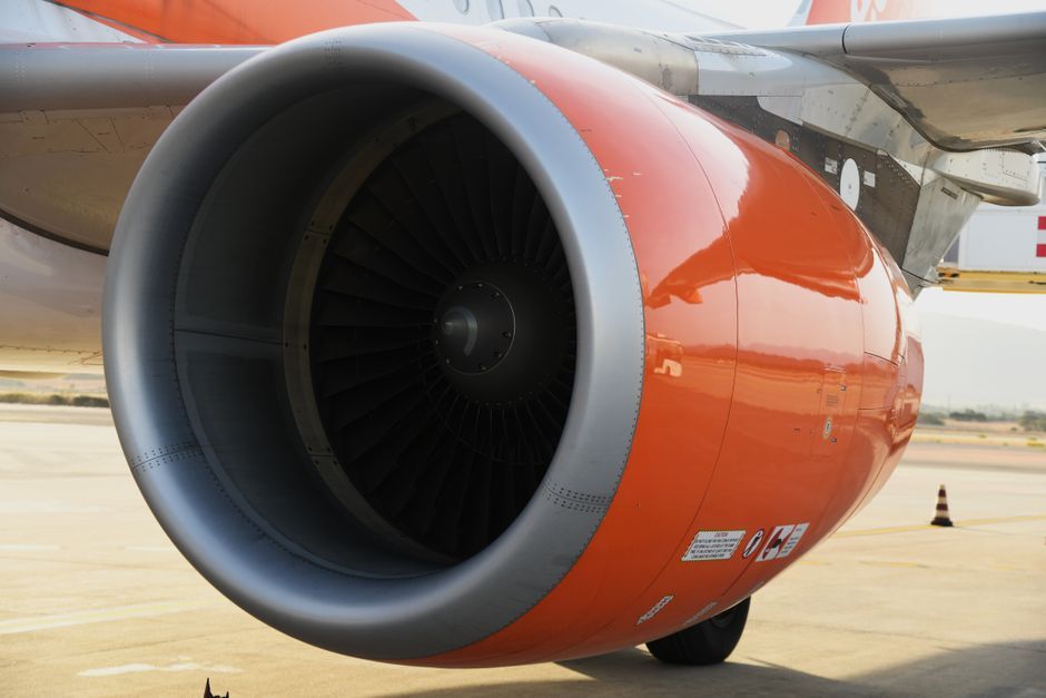commercial aircraft airplane runway exterior