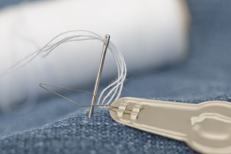 textile repair patch visible mending craft