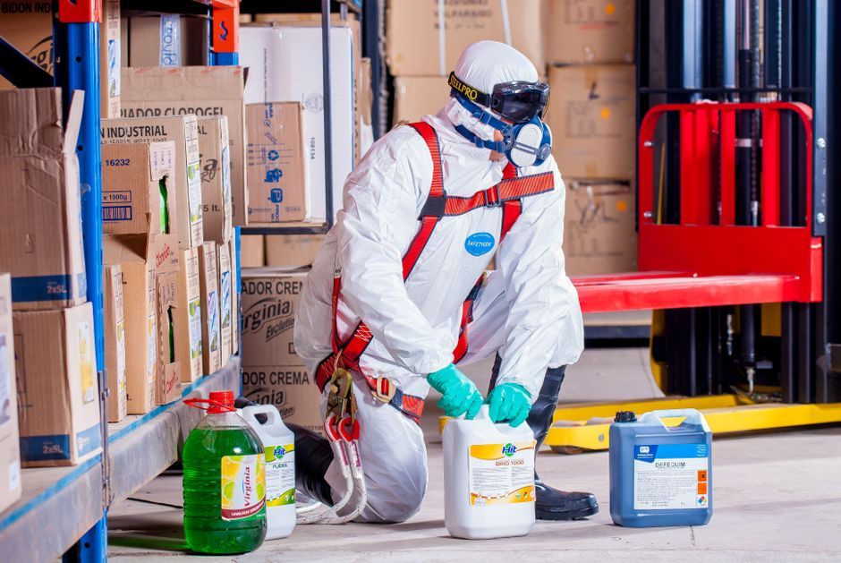 chemical protection suit material