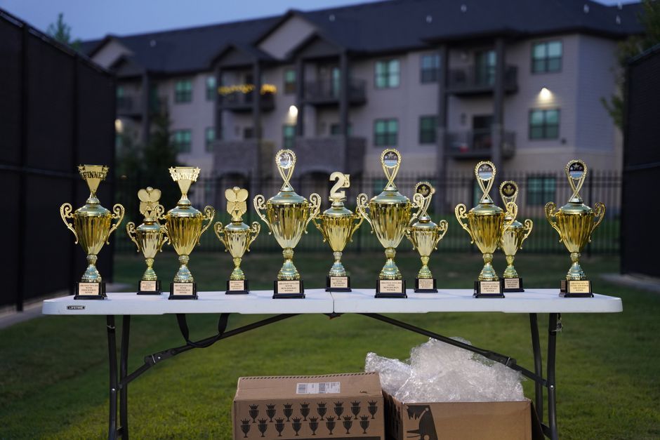 rugby league trophy presentation ceremony