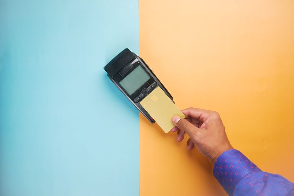 contactless credit card payment terminal